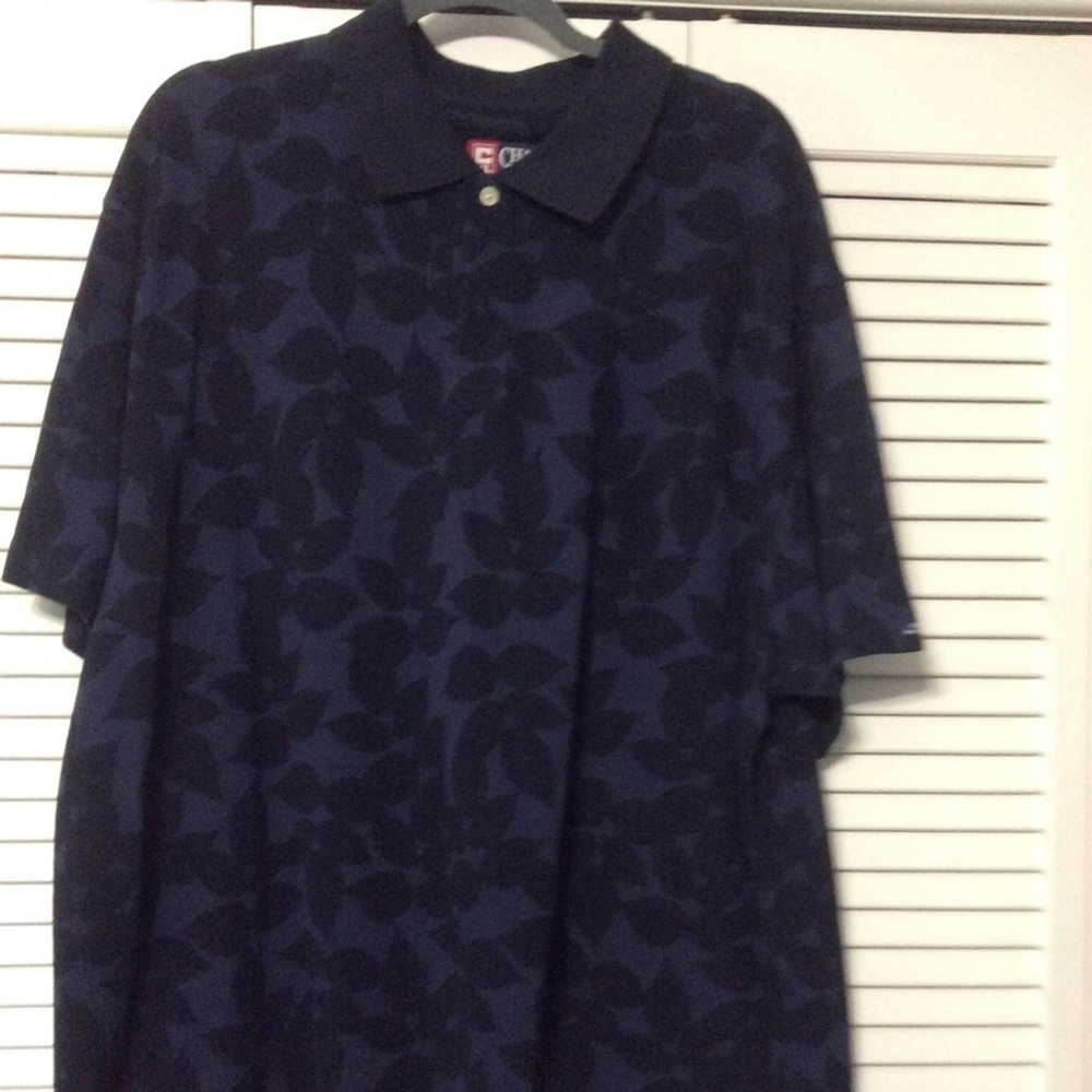 Chaps Men’s Navy on Navy XXL Polo Shirt
